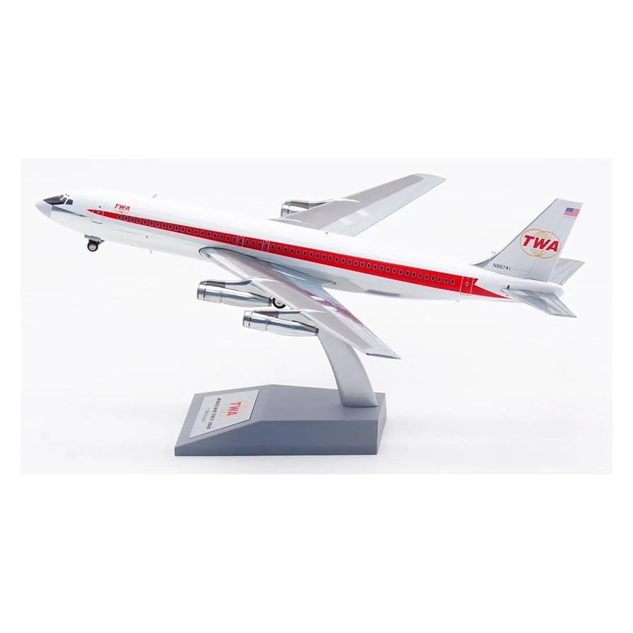 Amazon | 飛行機 模型 完成品 1:200 トランスワールド航空 TWA